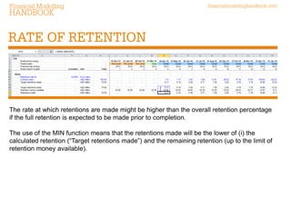 Modelling Advance Payments & Retentions In Construction Contracts | PDF