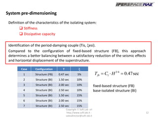 Modelling and analysis of base isolated structures | PDF