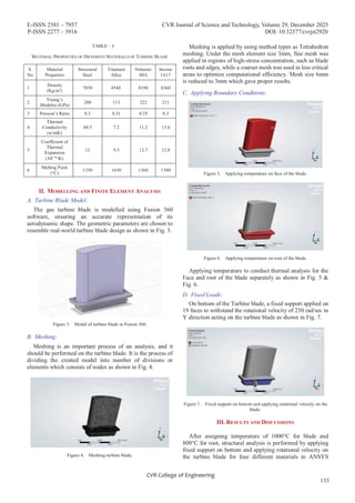 Modelling and Analysis of Gas Turbine Blade - Google scholar Indexed ...
