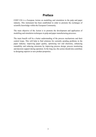 Modelling and simulation in pulp and paper industry | PDF