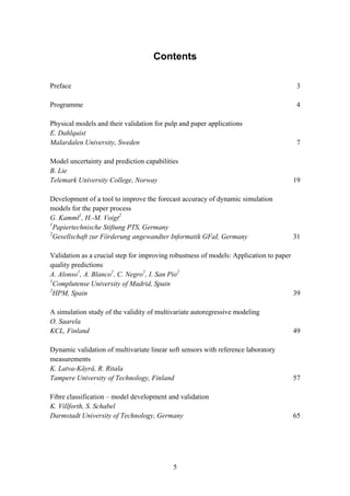 Modelling and simulation in pulp and paper industry | PDF