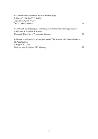 Modelling and simulation in pulp and paper industry | PDF