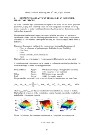 Modelling and simulation in pulp and paper industry | PDF