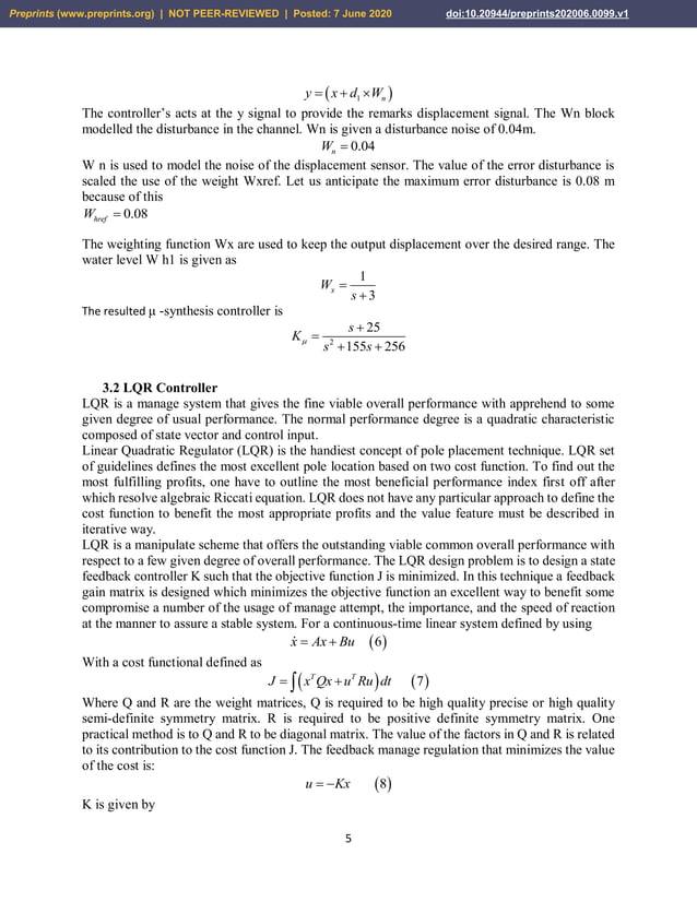 Modelling design and control of an electromechanical mass lifting ...