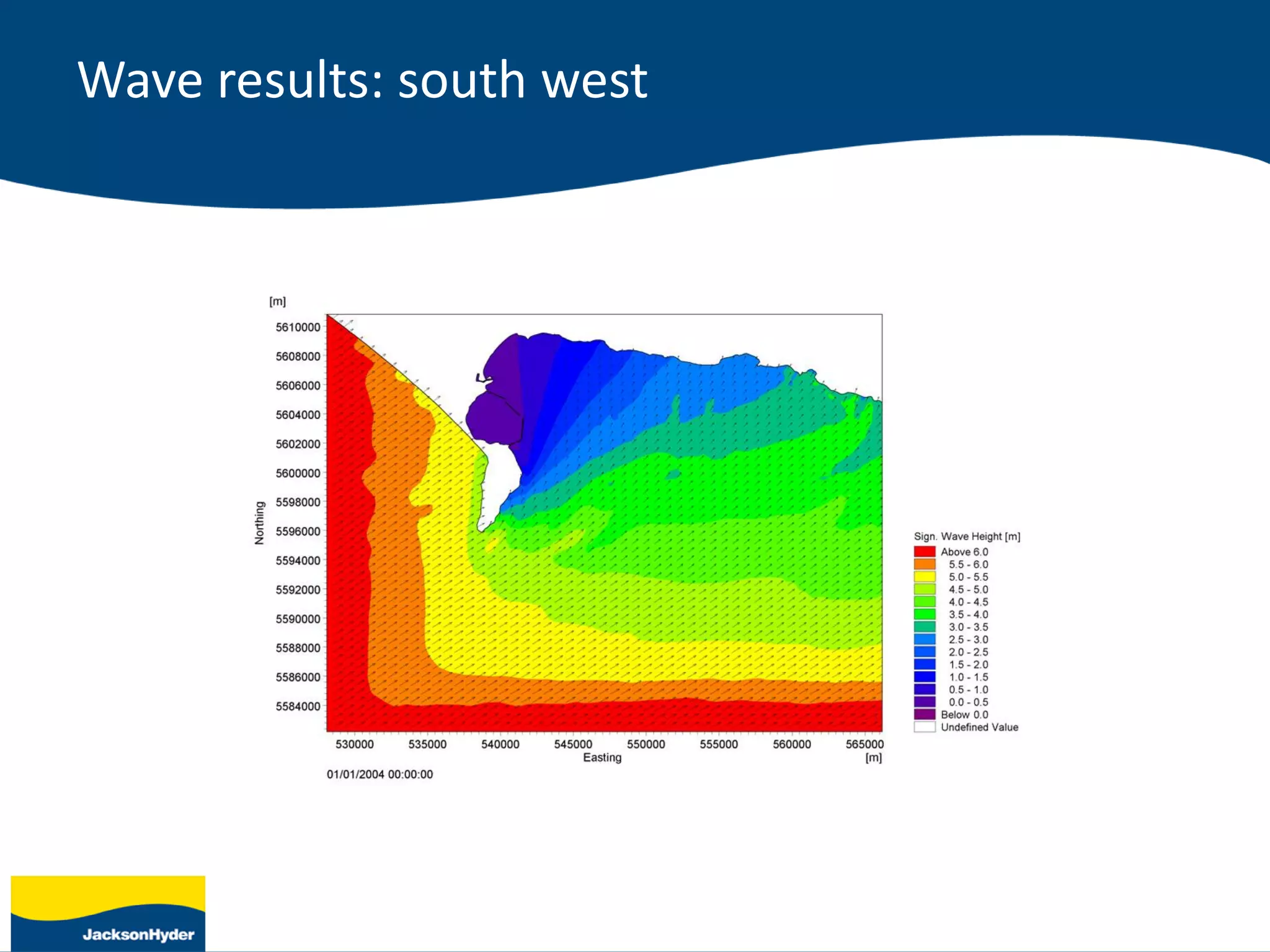 Wave results: south west
 
