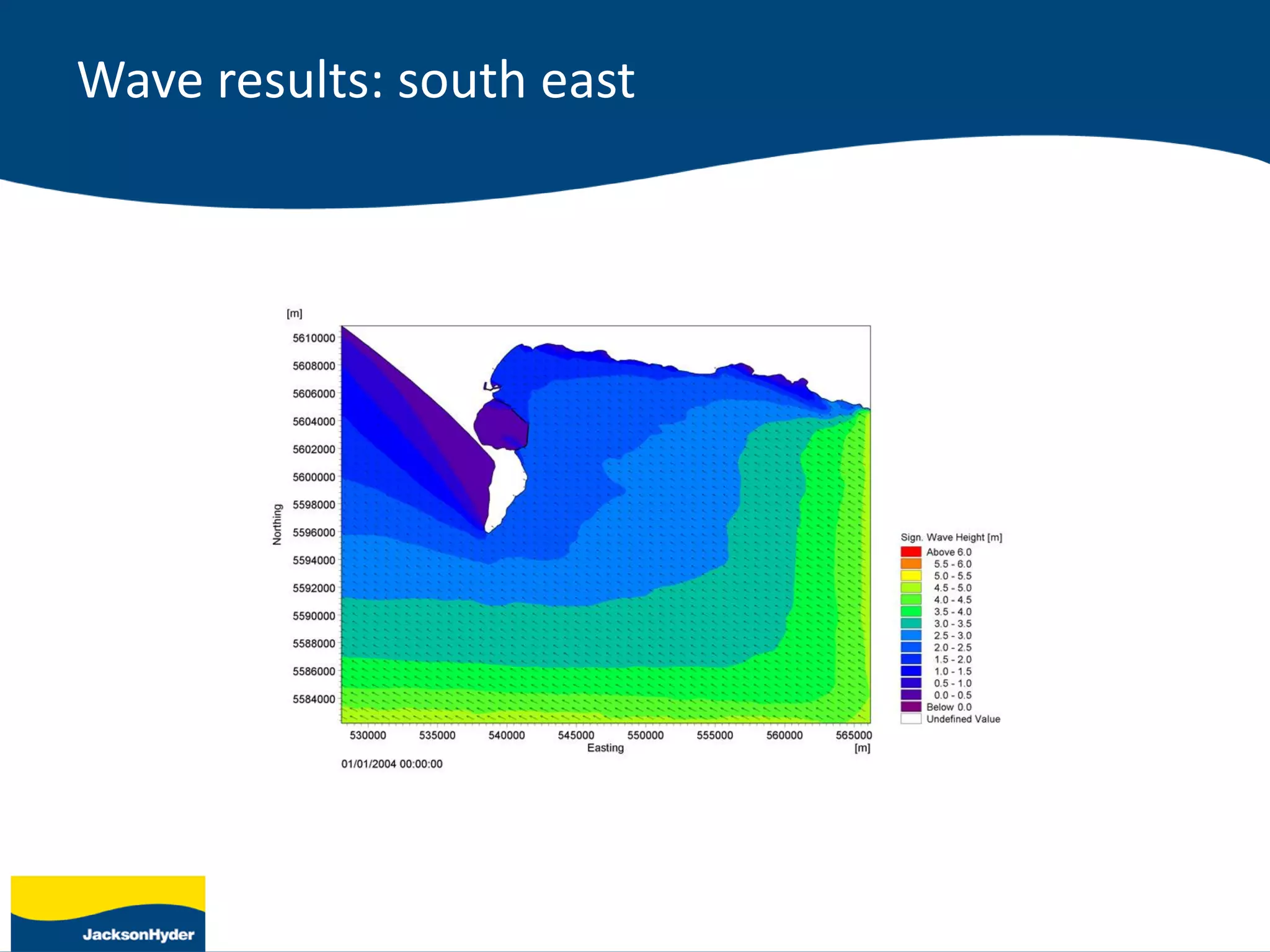 Wave results: south east
 