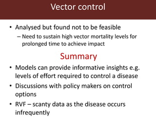 A mathematical model for Rift Valley fever transmission dynamics