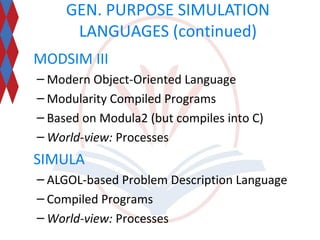 Modelling simulation (1) | PPT