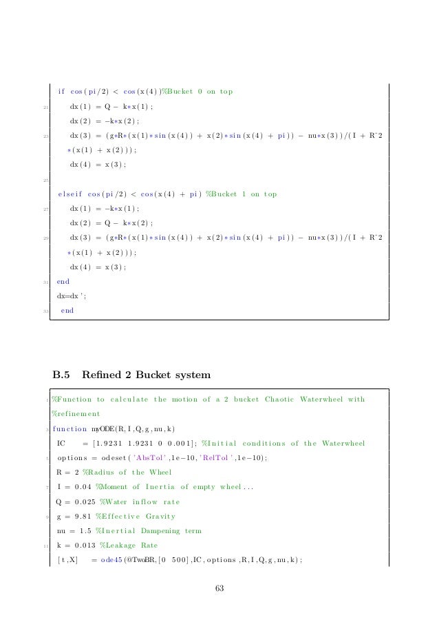 Modelling The Chaotic Waterwheel