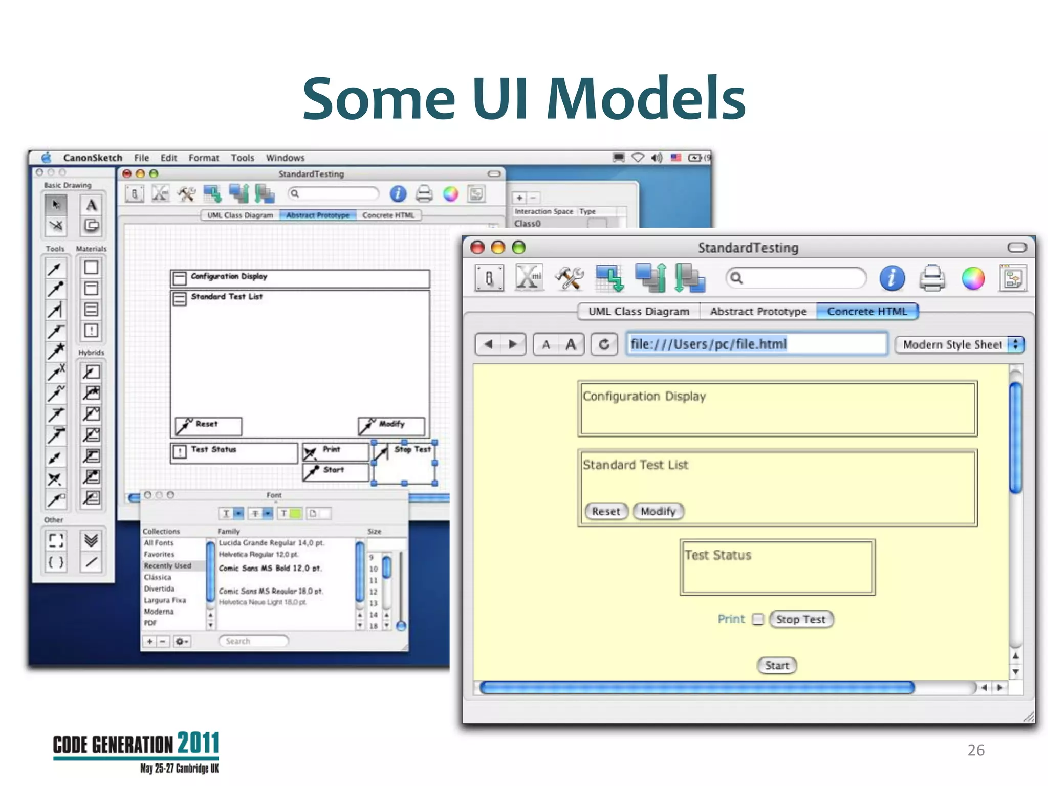 Some UI Models




                 26
 