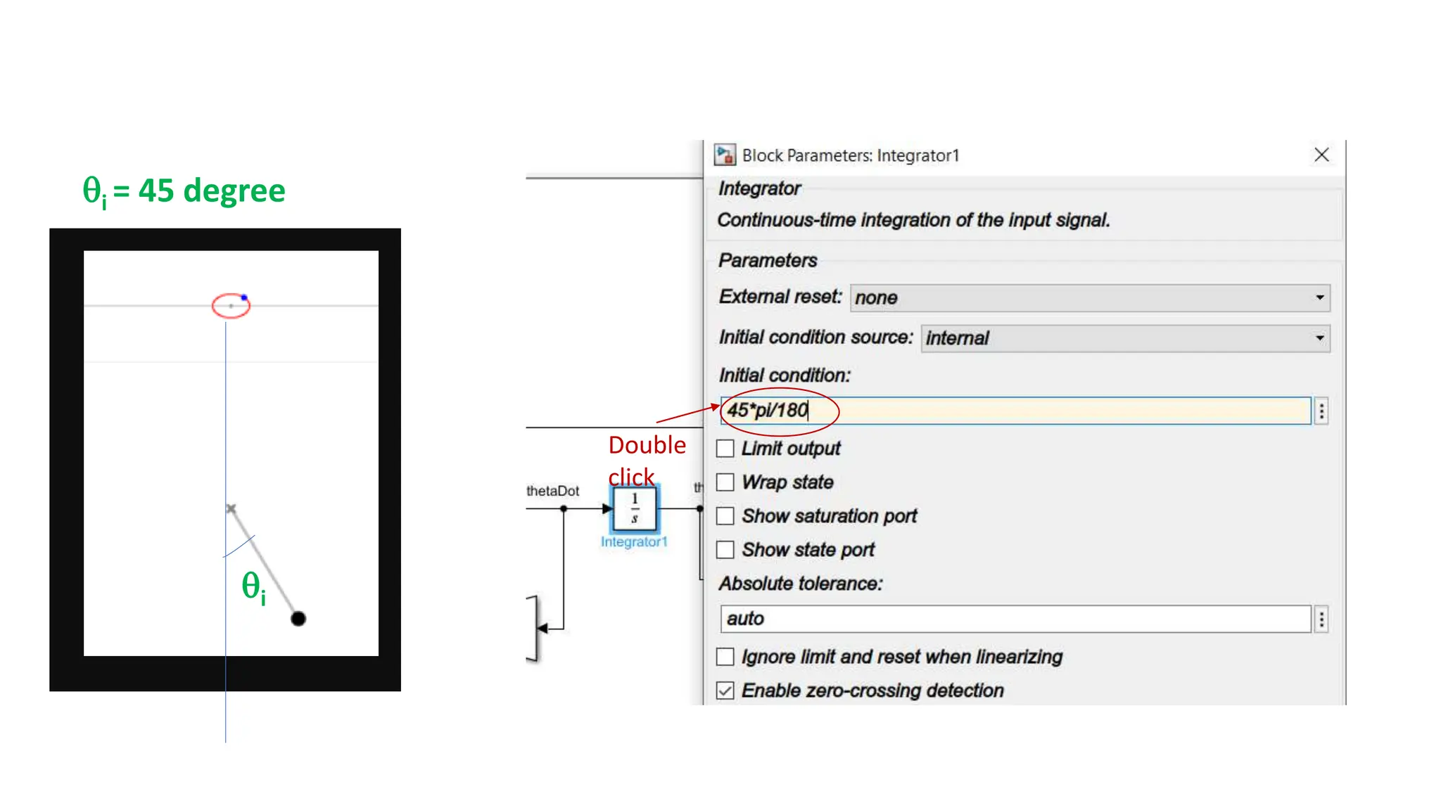 i = 45 degree
i
Double
click
 
