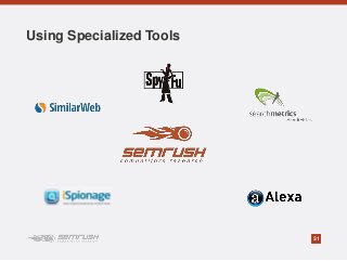 31
Using Specialized Tools
 