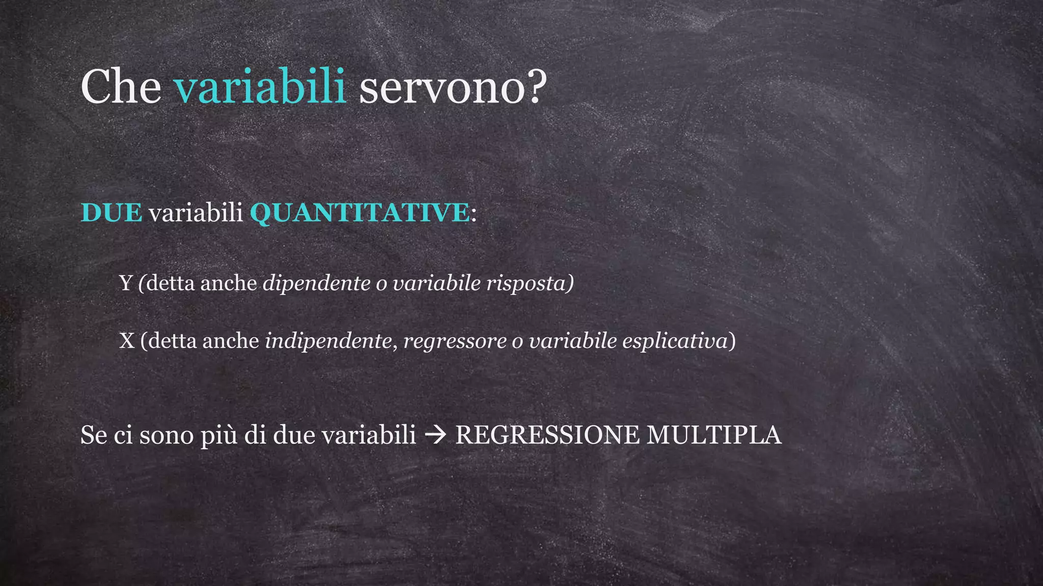 Modello di regressione lineare semplice - consigli utili | PPSX