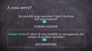 Modello di regressione lineare semplice - consigli utili | PPSX