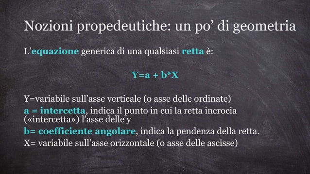 Modello di regressione lineare semplice - consigli utili | PPT