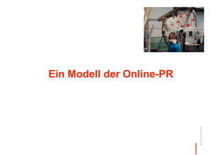 Ein Modell der Online-PR




                           © Thomas Pleil
 