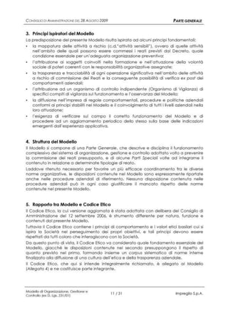 Modello Organizzazione 