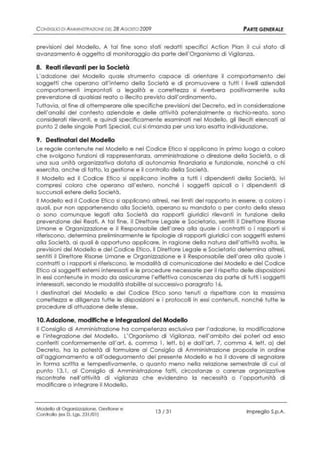 Modello Organizzazione 