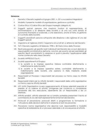 Modello Organizzazione 