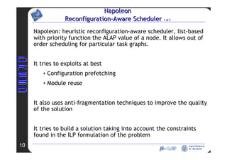RCIM 2008 - Modello Scheduling