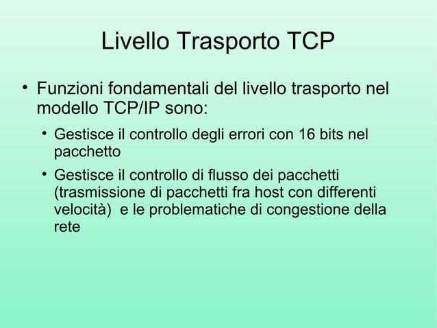 Modello TCP/IP | PPT