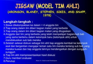 model model pembelajaran penunjang pengajaran.ppt