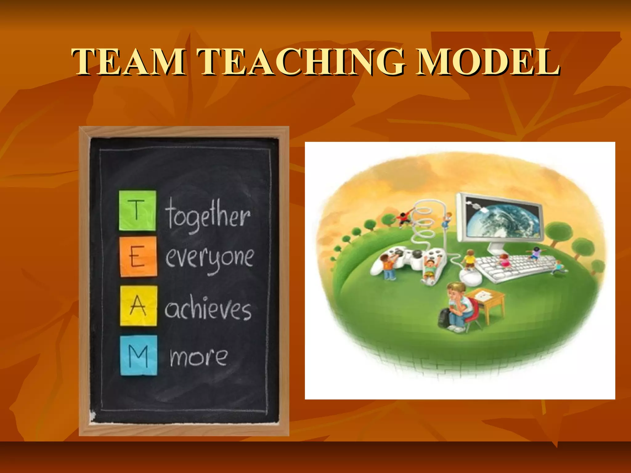 TEAM TEACHING MODELTEAM TEACHING MODEL