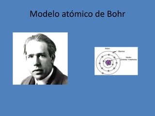 Modelo atómico de Bohr 
