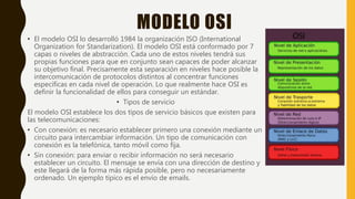 Modelo OSI Y TCP/IP | PPTX