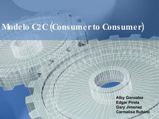 Modelo C2C (Consumer to Consumer) Alby Gonzalez Edgar Pirela Gary Jimenez Carmelisa Rubino 