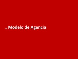 . Modelo de Agencia