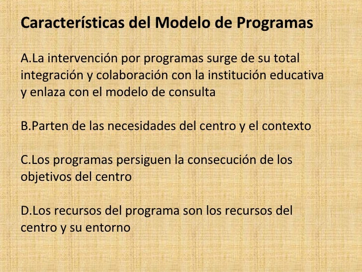Modelo De Programas