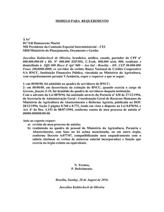 Modelo para-requerimento | DOC