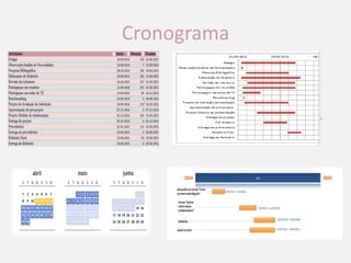 Cronograma
 