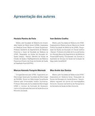 Modelo Assistencial de Atenção Básica à Saúde - Nescon UFMG | PDF