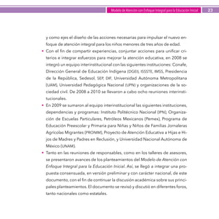 MODELO DE ATENCION CON ENFOQUE INTEGRAL PARA LA EDUCACIÓN | PDF
