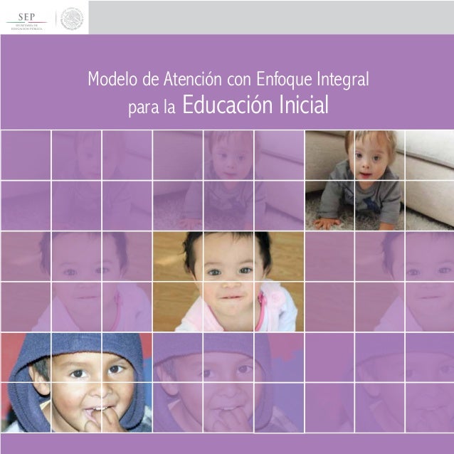 Resultado de imagen para modelo de atención con enfoque integral educación inicial