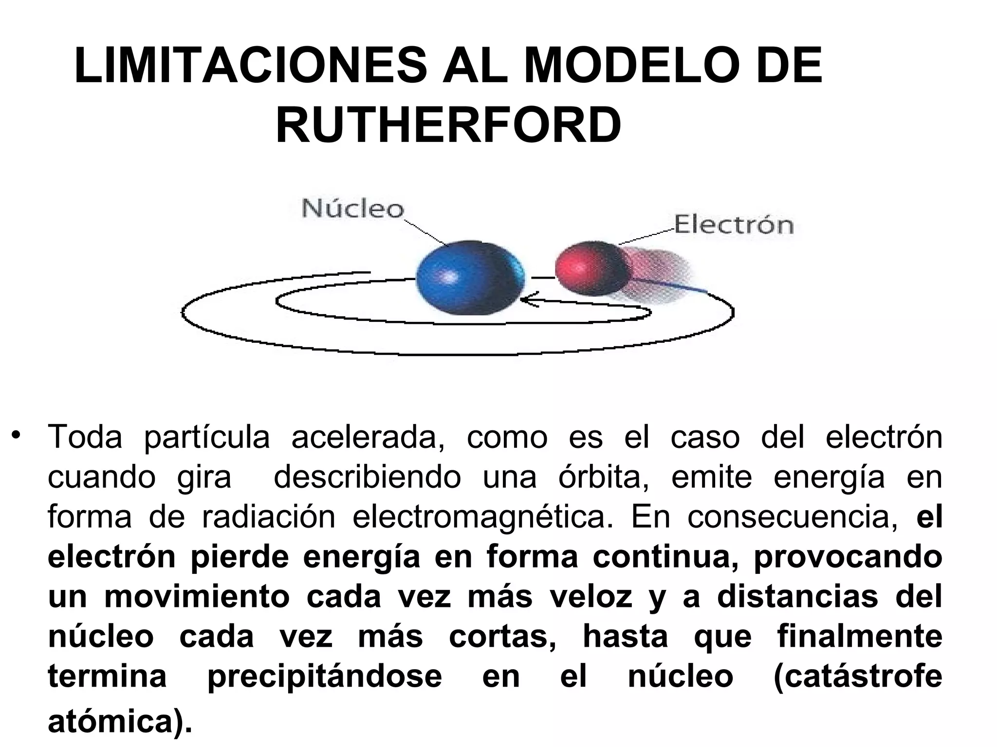 Nucleo Rutherford Modelo atómico | PPT