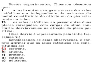 Modelo AtôMico De Dalton E Thomson