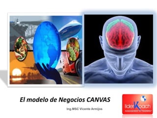 El modelo de Negocios CANVAS
Ing.MSC Vicente Armijos
 