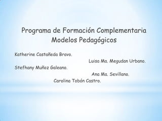 Modelo conductismo | PPTX