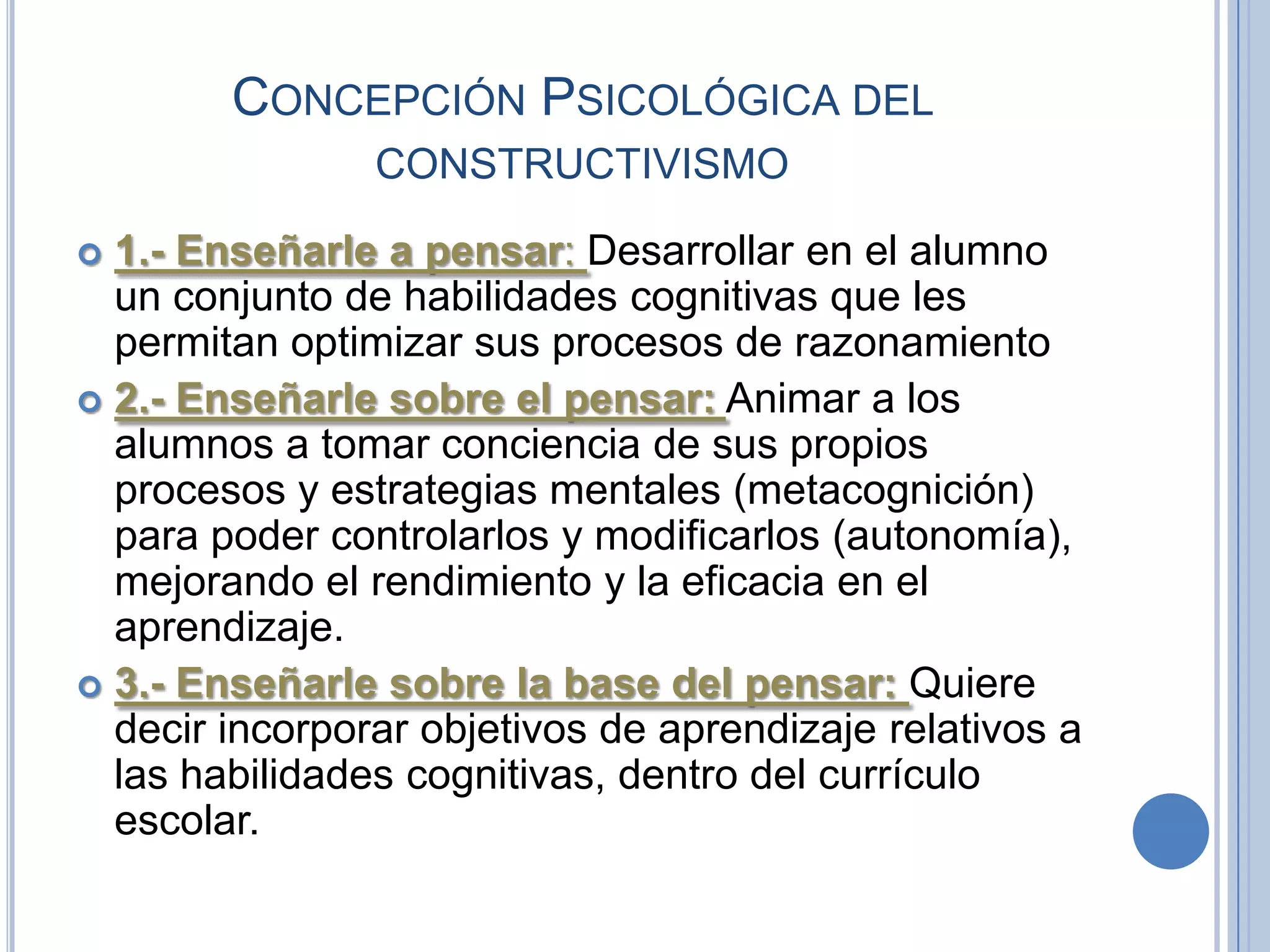 Modelo constructivista | PPTX