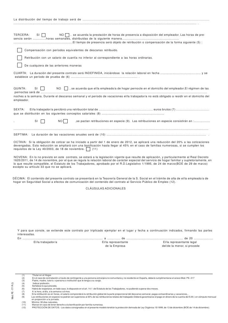 Contrato Temporal Empleadas De Hogar 2016 | contrato temporal empleada de hogar 2016 contrato Contrato Temporal Empleadas De Hogar 2016 | contrato temporal empleada de hogar 2016 contrato