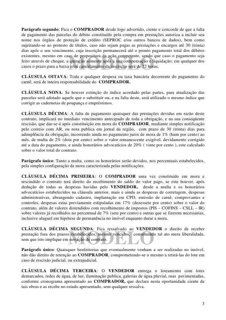 Modelo contrato terrenos