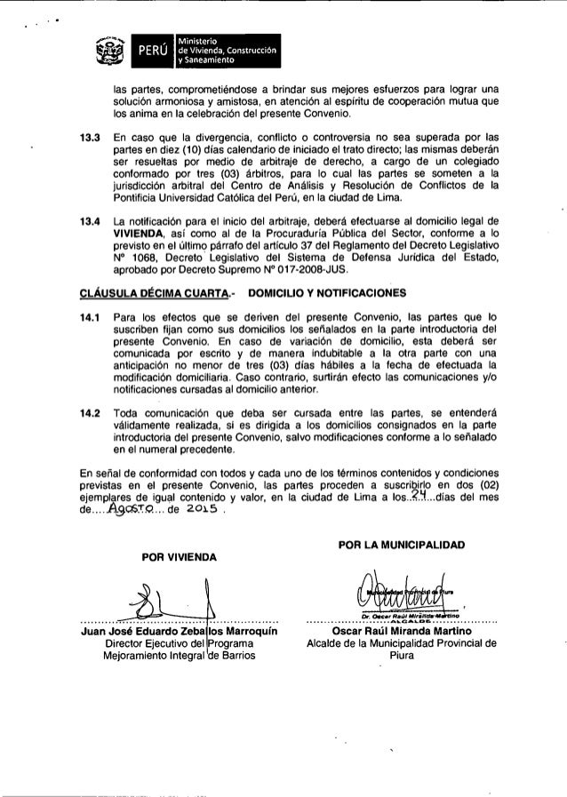 Modelo de convenio de cooperacion mutua