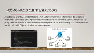 Modelo cliente servidor | PPTX