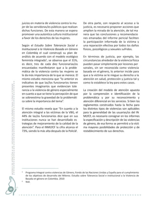 Modelo de atención a las violencias basadas en el género para clínica ...