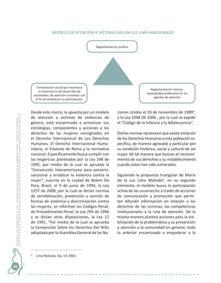 Modelo de atención a las violencias basadas en el género para clínica ...