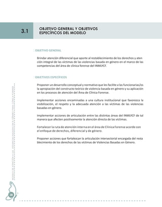 Modelo de atención a las violencias basadas en el género para clínica ...