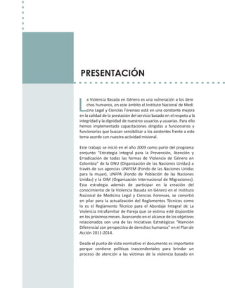 Modelo de atención a las violencias basadas en el género para clínica ...